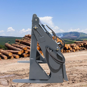 林业机械用滑移转向附件原木抓斗处理机 - Product Image 3