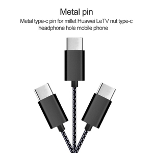 New Arrival <strong>T1</strong> USB-C / Type-C Interface in Ear Wired Stereo Earphone With Mic 3D Surround Sound <strong>Headphones</strong> - Product Image 4