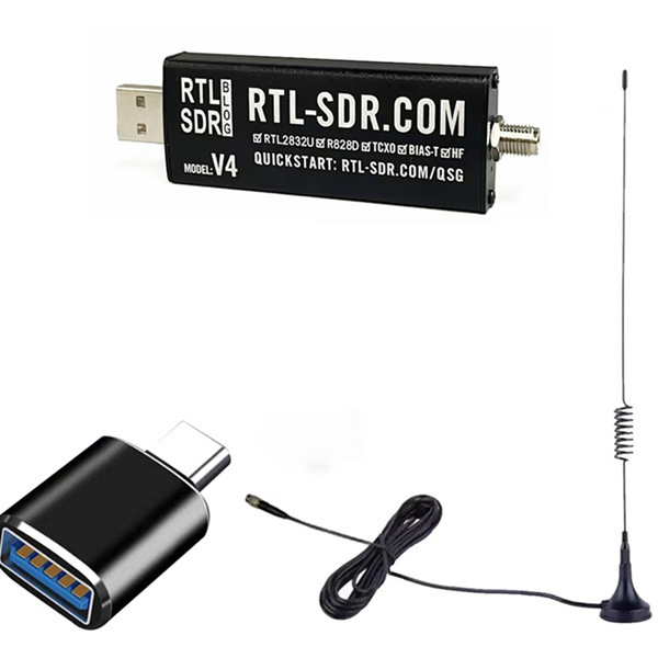 Módulo electrónico 15a - 18-55V - Antena con ventosa para host RTL-SDR V4