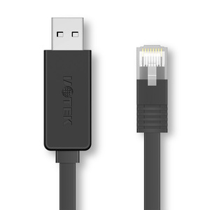 UOTEK yüksek kalite 1.5M USB AM RJ45 RS232 konsolu hata ayıklama dönüştürücü kablosu USB2.0 RS-232 RJ45 adaptör konektörü tel UT-883R - Product Image 5