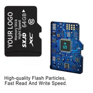 Scheda Flash a piena capacità Tf Sd Card Logo personalizzato 8Gb 16Gb 32Gb 64Gb 128Gb Micro Class10 Flash Memory Card - Product Image 3