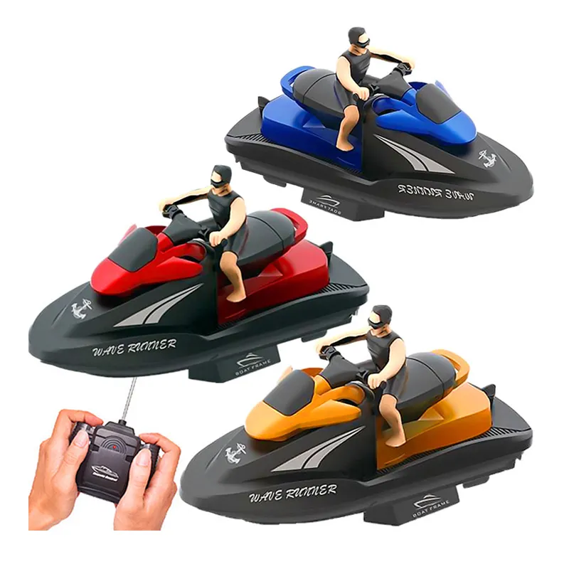 New arrival cool motorboat 4CH mini rc remote control boat kit for kids