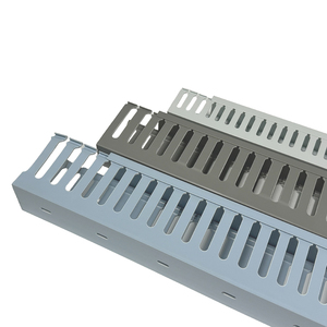 Ul94v0 công nghiệp hệ thống dây điện Duct <span class=keywords><strong>PVC</strong></span> Trunking 80x40 mét U hình chống cháy ống nhựa hệ thống dây điện ống dẫn loại rắn - Product Image 6