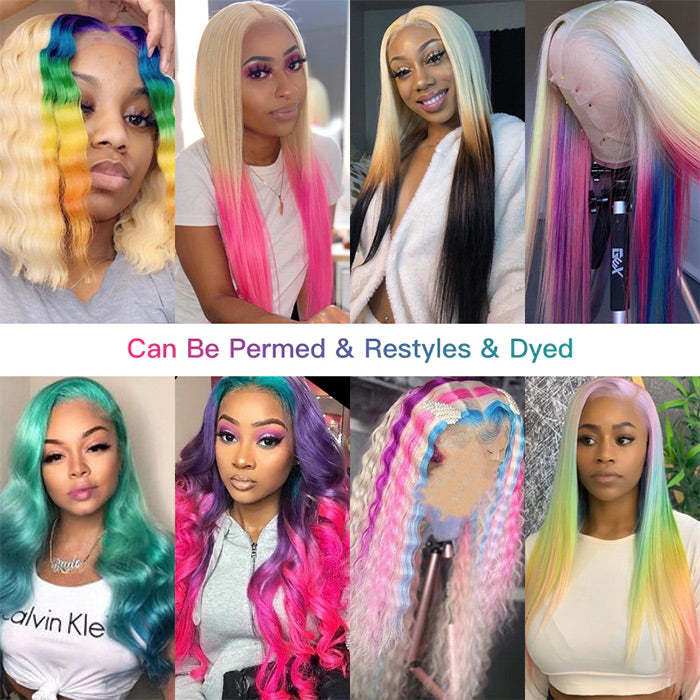 colorful wig