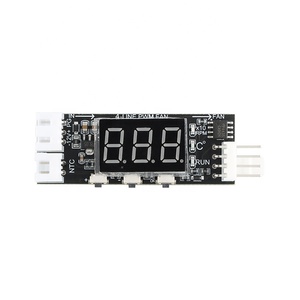 DC 12V4線式PWMファン温度制御ガバナー温度速度デジタルディスプレイサポート3Aファンオンオフ制御モジュール - Product Image 3