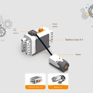 STEM DIY APP Control programación Roboti bloque de construcción 58 en 1 ciencia juguete educativo ladrillos conjunto para WeDo 2,0