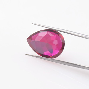 ROOMY 5A Hot Sell Loose Teardrop <strong>Ruby</strong> Pear Cut Synthetic <strong>Ruby</strong> Gems for <strong>Ruby</strong> Jewelry Set - Product Image 3