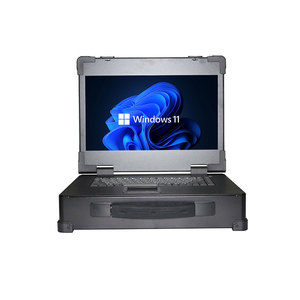 Chasis de computadora portátil de grado industrial de 15,6 pulgadas con I3/I5/I7 2 ranuras PCI/PCIE Stock de computadora portátil resistente disponible - Product Image 1