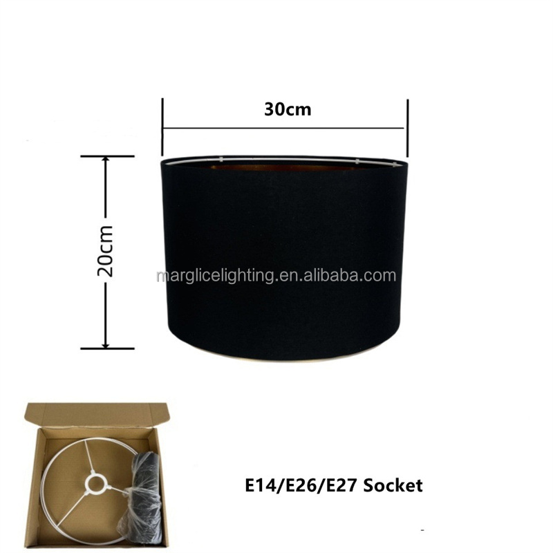 Cilindro nero-30 cm