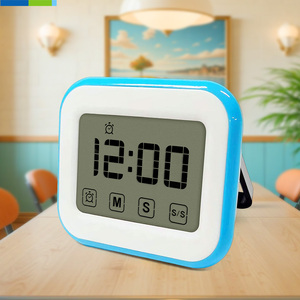 99M59S Digital-Touchscreen-Timer umweltfreundlich Kunststoff Zählen auf und ab kreisförmiges Design für Küche und Restaurant - Product Image 6