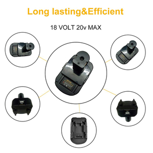Dm18rl מתאם סוללה ממיר עם שקע usb תואם ל dewalts 20v סוללה li-ion להמיר ל ryobi 18v batterycordless