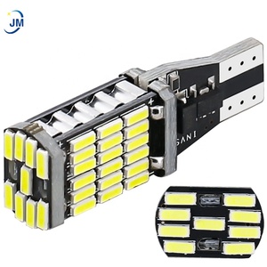 自動LEDバックライトt15canbus LED電球車はエラーライトではありませんt10t15ターンシグナルライト用のLEDランプを反転フラッシュなし - Product Image 1