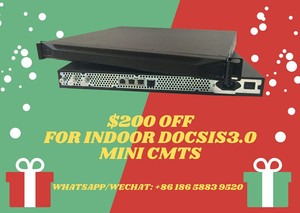 Proveedor de China DIBSYS comunicaciones de fibra interior DOCSIS mini CMTS 3,0 Ethernet sobre solución coaxial módulo IPQAM incorporado
