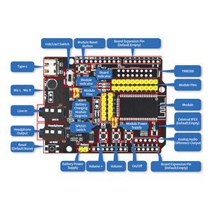 Feasycom-Placa de módulo Bluetooth de audio de prueba, dispositivo maestro/esclavo de modo dual, 24 bits, Bluetooth 5,2, 2 - Product Image 2