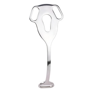 اقفاص معدنية مسطحة FRRK اقفاص المهبل اقفال العفة القضيب المنحني الذكري اقفال ضغط القضيب - Product Image 2