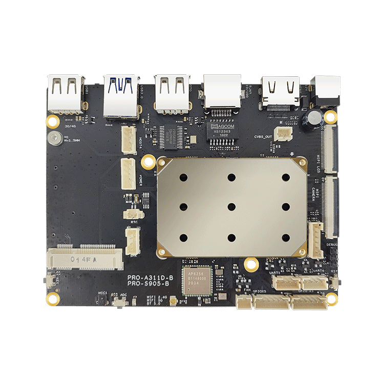 AMLOGIC A311D Development Board A311D Core Board 4K 5T NPU amlogic Rongpin PRO-A311D