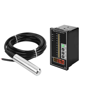 Transmisor de nivel de entrada para sonda de sensor de nivel de tanque de agua con sistema de alarma de controlador de pantalla