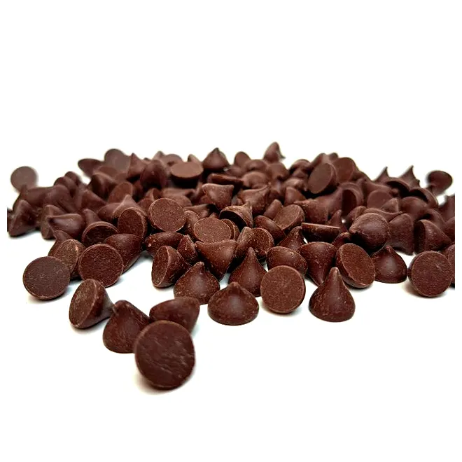 คุณภาพดีอินทรีย์65% 70% ขายส่งช็อคโกแลตเข้มชิปโกโก้เหรียญโกโก้กับอ้อยจากเปรู