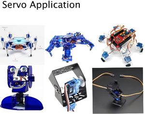Feetech arduino servo motor microbit 3-6V 0-180 derece plastik dişliler dijital servo 3v servo robot için kök
