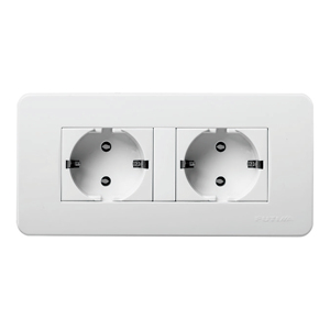 FutinaFactory Schukoソケットドイツフランスロシア電気スイッチウォールソケットイタリア標準プラグソケット16a2 p t - Product Image 4