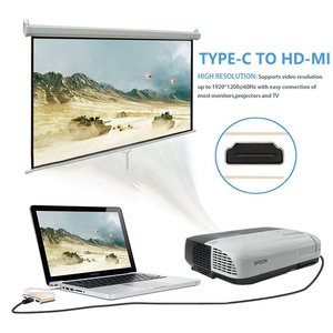 HDTV <strong>Type</strong> <strong>C</strong> 3 in 1 Charger Converter <strong>USB</strong> <strong>C</strong> Multiport <strong>Adapter</strong> With PD Port - Product Image 4