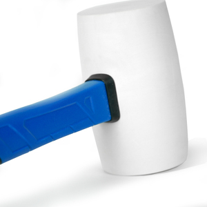 Chất lượng cao trắng hai đầu cao su vồ búa sợi thủy tinh xử lý sàn gạch công cụ cài đặt OEM tùy chỉnh hỗ trợ - Product Image 3