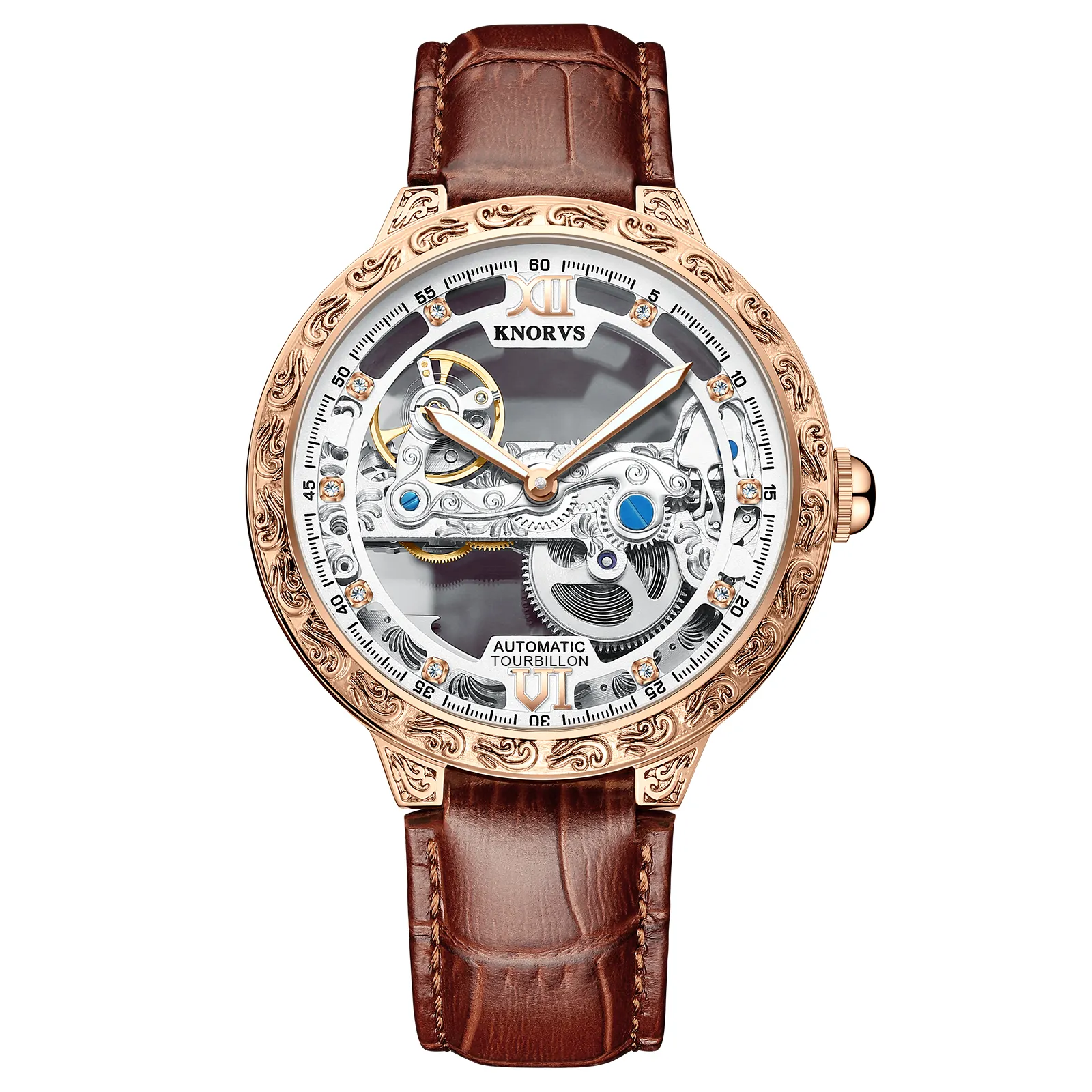 2024 jam tangan pria trendi baru jam tangan pria Montre Homme jam tangan mekanis otomatis kualitas tinggi untuk pria