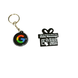 Çip anahtarlık ile akıllı Nfc özel kartvizit sosyal medya temassız akıllı kart Google yüksek kalite Google Nfc anahtar kart - Product Image 3