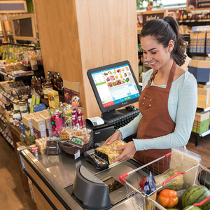 OCOM Neue 15-Zoll-Windows-Registrierkasse Pos Machine Touchscreen-Kassierer All-in-One-Pos-System computer - Product Image 2