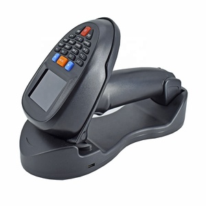 Lector de código de barras QR escaneo 1D 2D 32 bit colector de fecha portátil con teclado - Product Image 2
