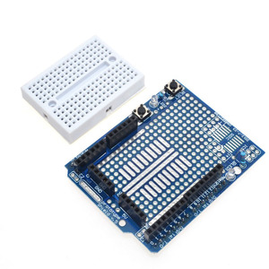 Proto Shield Prototyp-Erweiterungs karte mit SYB-170 Mini-Steck brett basierend auf R3 Robot Kit ProtoS hield