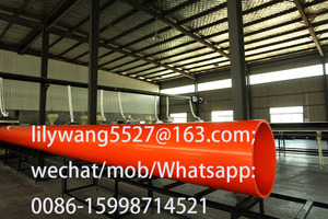 ultra High Molecular Weight Polyethylene <strong>UHMWPE</strong> Pipe with Molecular Weight 3.5-5.5 Million