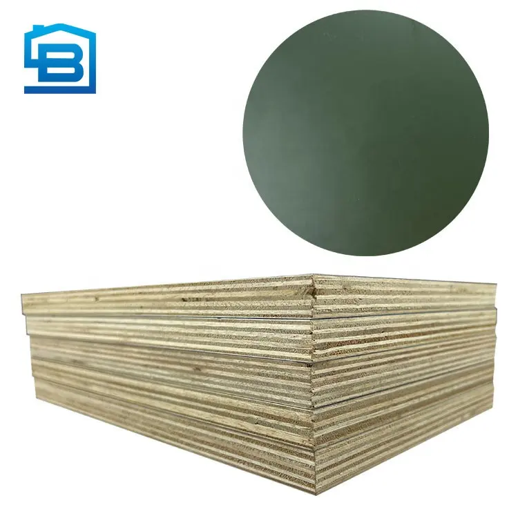 Tablero personalizado de madera sólida para construcción de muebles, tablero libre de pintura de 15mm y 18mm de melamina laminada