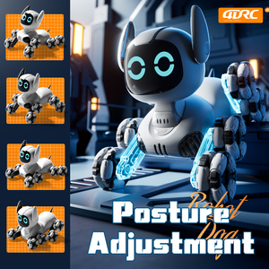 4DRC 4D-Y9 2.4g 4wd çift mod Rc Robot köpek oyuncaklar 360 ° sekiz tekerlek dublör Robot köpek oyuncaklar jest algılama uzaktan kumandalı Robot köpek - Product Image 5