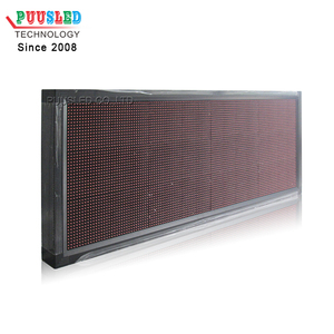 Display a LED P10 per esterno di alta qualità per messaggio pubblicitario in esecuzione segno - Product Image 6