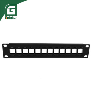 GETEKnet 10英寸卸载电信部件第7类配线架 - Product Image 5