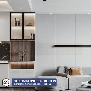 Nueva Zelanda Proyectos residenciales Contemporáneo Concepto 3D Villa de lujo Servicio de diseño de renderizado 3D Diseño de interiores al por mayor - Product Image 2