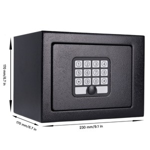 Tự động mở văn phòng nhỏ thép an toàn chống cháy truy cập điện tử Stash Mã tiền Giá hộp - Product Image 5
