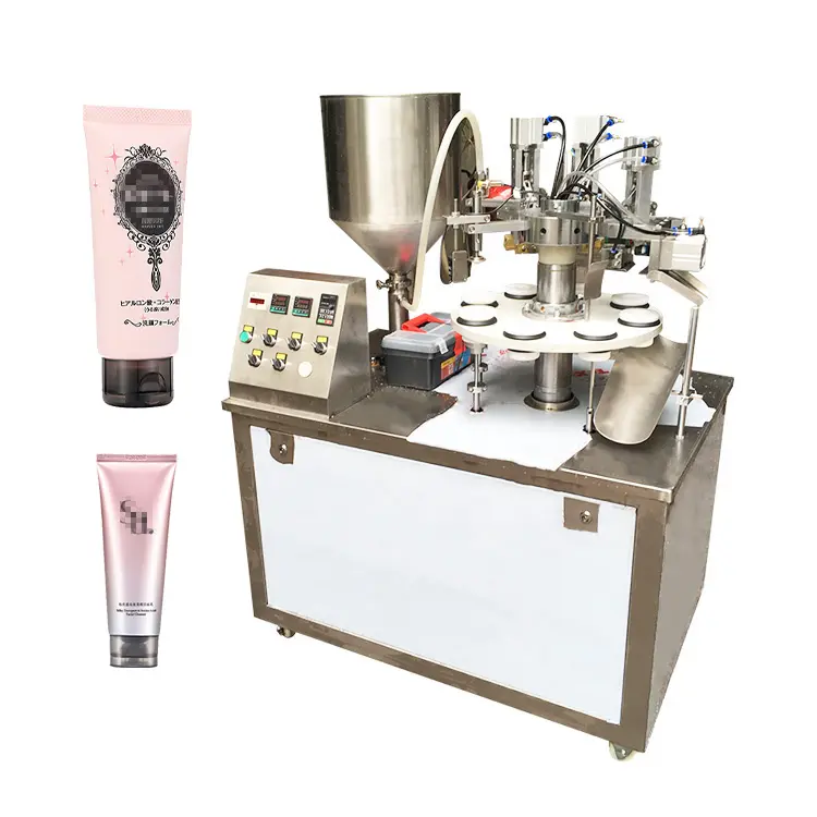Sellador de crema dental para cosméticos, máquina de sellado de tubos ultrasónicos