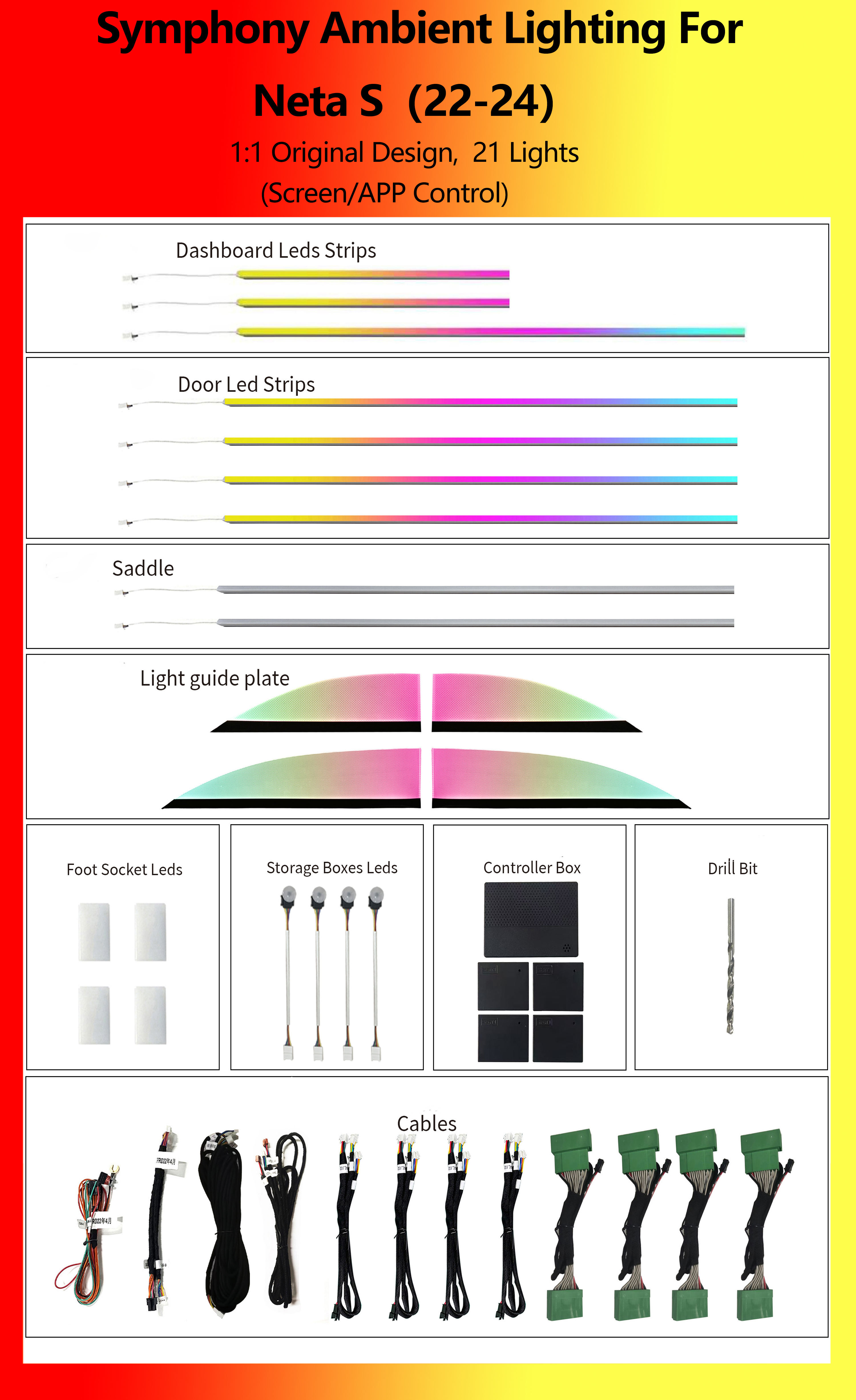 Neta S Symphony 21 Lumières