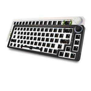 Teclado mecánico LK67/TM680 programable, 3 modos, 3/5 Pines, Kit de bricolaje con perilla, RGB, inalámbrico