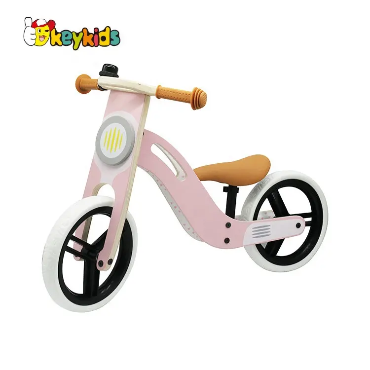 Bicicleta de madera para niños, bici popular de equilibrio de madera, nueva moda, W16C174