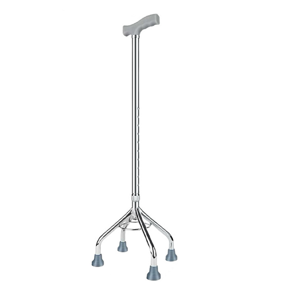 High four-cornered walking stick