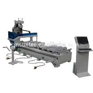 Procesamiento de paneles con mesa de pod y carril, máquina de PTP con herramienta automática, Centro de perforación de fresado de cambio - Product Image 1