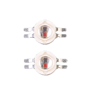 JH <span class=keywords><strong>LED</strong></span>ダイオード630nm + 810nm <span class=keywords><strong>LED</strong></span>ダイオード1W <span class=keywords><strong>3W</strong></span>高出力赤 + 紫2色3V EPISTARチップ