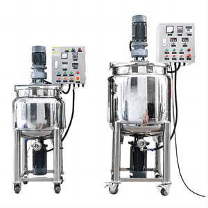 DZJX Liquid Soap Making Machine <span class=keywords><strong>Mixer</strong></span> Para Produtos Químicos Aço Inoxidável Tanque De Mistura De Camada Única Com Aquecedor 1000 L