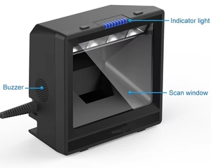 Omnidirectional 1D 2D QR <strong>Code</strong> <strong>Reader</strong> USB Desktop Barcode Scanner <strong>Module</strong> for POS System - Product Image 2