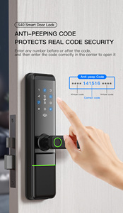KUB ล็อคดิจิตอลอัจฉริยะ S40, ล็อคด้วยลายนิ้วมือล็อครหัสผ่านแอป WiFi Tuya ล็อคประตูด้วยระบบชีวมาตร - Product Image 5