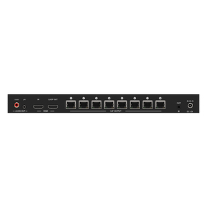 1x8 4:4:4 HDCP2.2 hdmi <strong>Splitter</strong> 3 Monitors hdmi <strong>Splitter</strong> <strong>1</strong> in <strong>8</strong> Out 4k 120hz Support One-way IR - Product Image 5