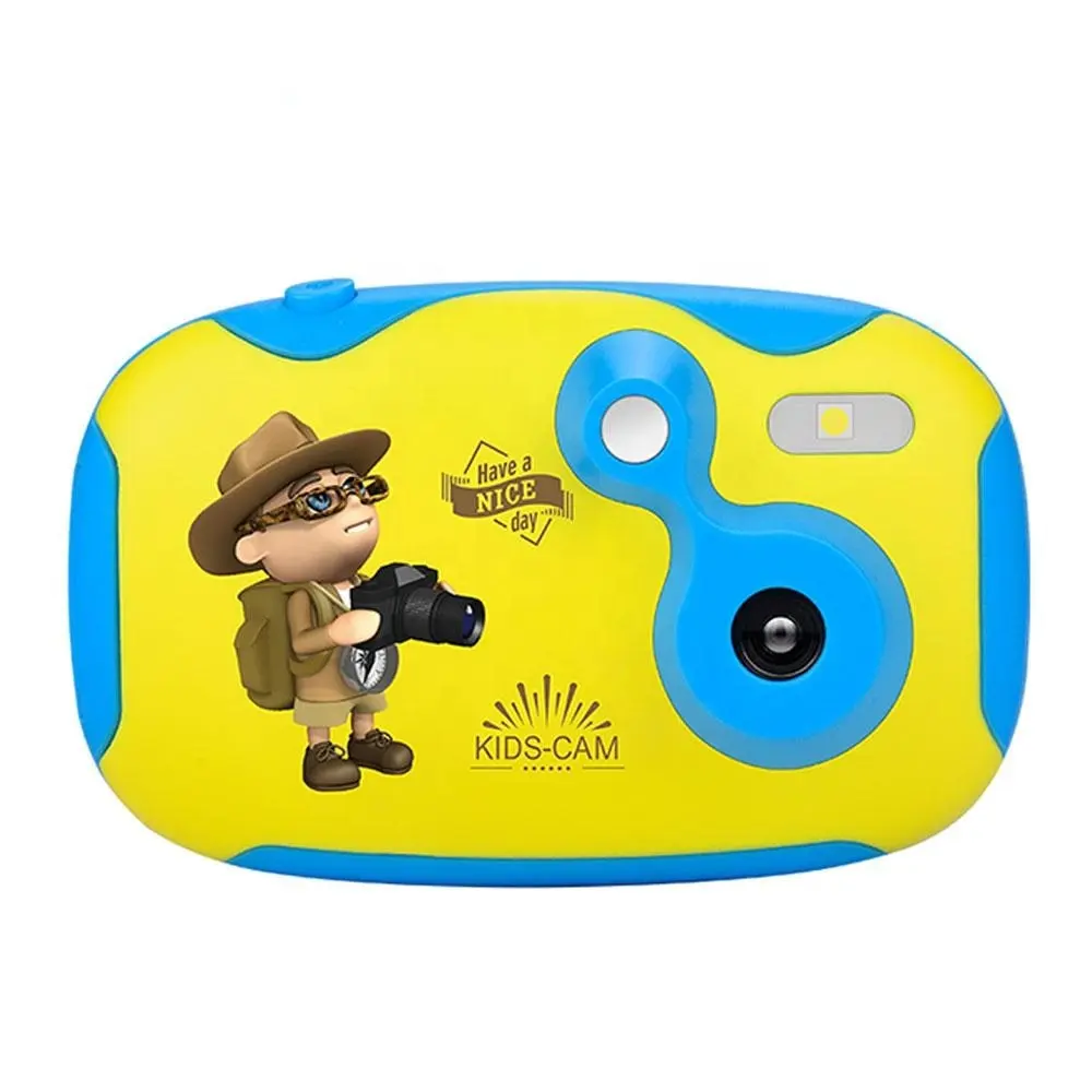 1.44 pollici 2.0MP Portable Digital Video Camera 720P Cam Photo Shooting Macchina Fotografica Del Fumetto di Bambini Divertenti Memoria HDD / Flash 10x - 20x